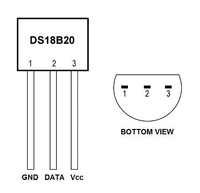 Sensor Suhu Tahan Air Xinshiheng Akurasi Tinggi 0.5 0.2 -55-+125 Bersertifikasi ROHS+REACH+ISO9001