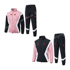 2025新款足球轻便足球风衣夹克运动服升华加大码足球风衣夹克套装 - Product Image 1