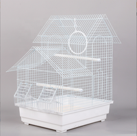 Cage à oiseaux portable simple et tendance, petite, pour oiseaux, mynas, canaris, perroquets, cages de reproduction d'oiseaux