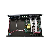 Amplifier Speaker Digital LU2 2x400W Terlaris Berbahan Metal untuk Konferensi, Home Theater, Surround Sound, Siap Pakai dengan Koneksi XLR