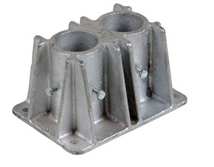 Barrière de sécurité en acier, système de fixation bidirectionnel/monodirectionnel, garde-corps portable, protection contre les chutes, barrières de sécurité pour piétons - Product Image 1