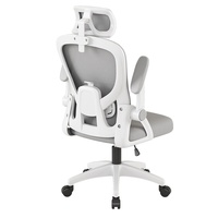 Silla Ergonómica de Malla para Computadora, para Estudiantes de Secundaria, Oficina en Casa, Giratoria, Altura Ajustable, para Sala de Estar, Hotel, Comercial
