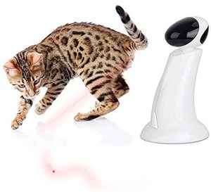 Juguete Interactivo para Mascotas AFP, Productos de Entrenamiento para Mascotas, Puntero Láser Automático Eléctrico Giratorio para <span class=keywords><strong>Gatos</strong></span>, Juguete de Entrenamiento para Atrapar - Product Image 2