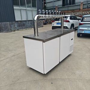 Tour de bière en acier inoxydable refroidie par air-Système de kegerator de type D à <span class=keywords><strong>8</strong></span> robinets - Product Image 4