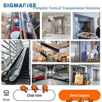 SIGMARISE 4 Kişilik Aileler İçin Popüler Fabrika Direkt Satış Konut Ev Mini Asansörleri Fiyatı Küçük Ev Asansörü