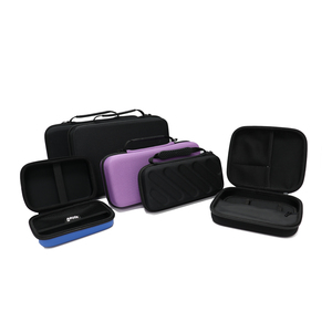 Custodia personalizzata in pelle di EVa e PC con cerniera nuova confezione con inserti in schiuma dal taglio morbido - Product Image 1