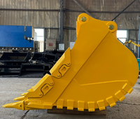Bucket Batu Berat RSBM Komatsu PC270 untuk Excavator, Bucket Penggali Batu Tugas Berat untuk Pertambangan dan Tambang Batu