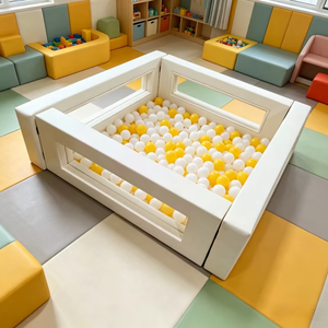 <span class=keywords><strong>Piscine</strong></span> à balles transparente pour tout-petits, avec parois transparentes, idéale pour la location en centre commercial ou l'utilisation domestique comme aire de jeux souple - Product Image 1