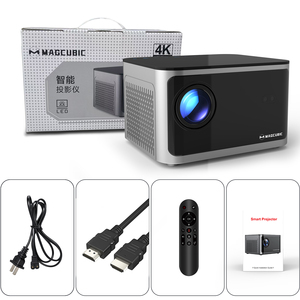 โปรเจคเตอร์พกพา HY350 LED 580 ANSI Android 11 4K Smart WiFi ลำโพงในตัว RAM 2GB สำหรับใช้ในบ้าน - Product Image 6