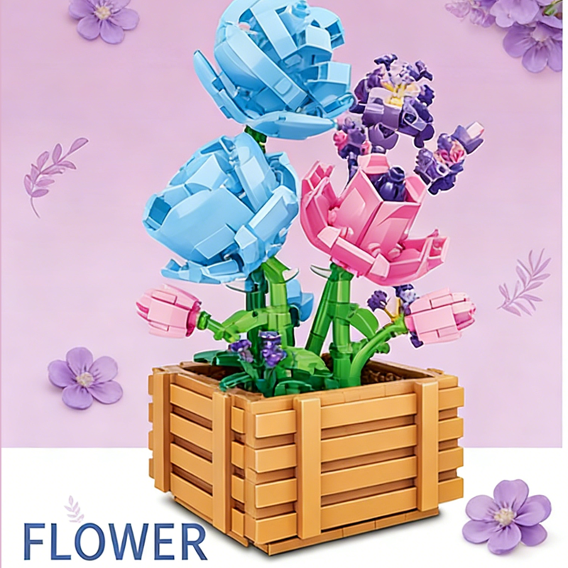 EPT1398784-550 PCS Micro Blocks - Rose(24pcs/ctn)