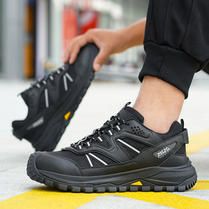 972-1, venta al por mayor, zapatos <span class=keywords><strong>de</strong></span> <span class=keywords><strong>seguridad</strong></span> para deportes al aire libre <span class=keywords><strong>de</strong></span> <span class=keywords><strong>verano</strong></span> para hombres, negro, EVA + suela <span class=keywords><strong>de</strong></span> goma, zapatos <span class=keywords><strong>de</strong></span> protección antideslizantes con punta <span class=keywords><strong>de</strong></span> acero - Product Image 2