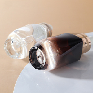Botella de vidrio de aceite esencial de lujo personalizada de 20ml, cuentagotas de vidrio <span class=keywords><strong>Estel</strong></span> Serum Quality Skincare Glass Packaging Container - Product Image 5