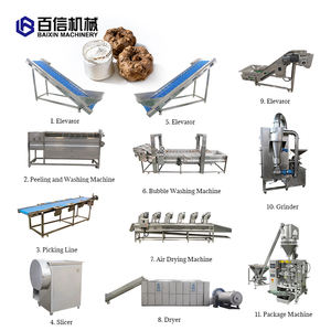 Hot air Drying Konjac Powder Small Input Onion Garlic <b>Sweet</b> Potato Grinder Flour Making <b>Machine</b> Production Line - Product Image 1