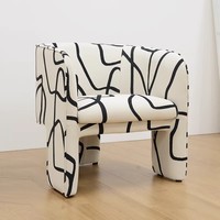Fauteuil de loisirs italien moderne, chaise d'appoint design créatif pour salon, balcon, hôtel, personnalisable
