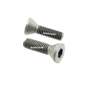 KM5X18 D9.0 Flat Head Hex <b>Socket</b> <b>Screw</b> For Tool Holder 12.9 Grade - Product Image 1
