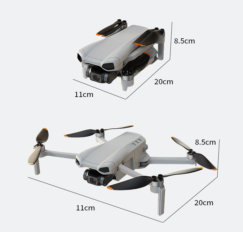 XINLIN Xil 017 RC Drone 4K Camera, 3-Axis Gimbal, 10KM FPV