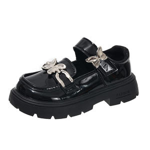 Zapatos de Vestir para Niñas, Estilo Princesa, para Primavera y Otoño, Nuevos Zapatos Casuales de Una Sola Pieza para Estudiantes, Venta al Por Mayor - Product Image 1