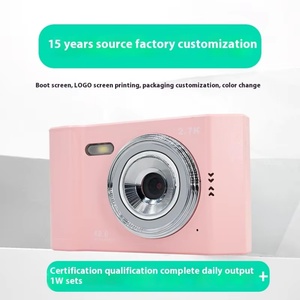 Conception de dessin animé numérique durable Filtres amusants Garçons mignons GirisSelfie Mode Vidéo HD Caméra éducative pour enfants pour cadeau - Product Image 2