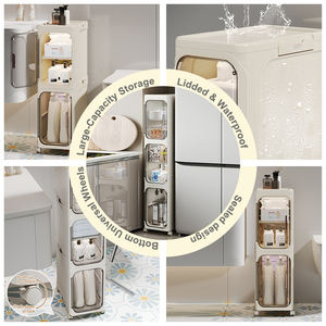 UFORU US-Lager Faltbare Transparente Kunststoff-Organizer-<span class=keywords><strong>Box</strong></span> Aufbewahrungsschrank Hersteller Großhandelspreis Klappbare Aufbewahrung - Product Image 3