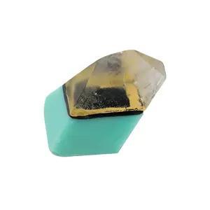 गर्म बिक्री थोक सस्ते पत्थर उत्कीर्ण रंग ग्लिसरीन क्रिस्टल हस्तनिर्मित साबुन स्नान फेस केयर के लिए