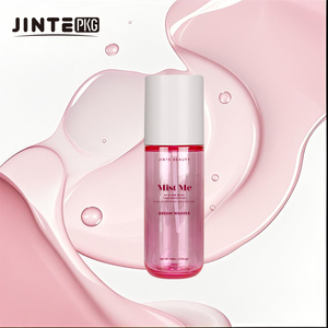 Flaconi <span class=keywords><strong>Spray</strong></span> Lusso Popolari in Plastica da 60ml 100ml 150ml <span class=keywords><strong>per</strong></span> Corpo e Capelli, Trasparenti Rosa in PETG PET con Tappo e <span class=keywords><strong>Fondo</strong></span> Rotondi - Product Image 5