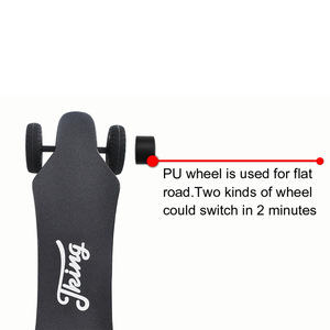 Patineta Eléctrica de Madera de Arce con Doble Balancín, Personalizable, con Luces de Color <span class=keywords><strong>en</strong></span> Movimiento, Estilo SUV - Product Image 3