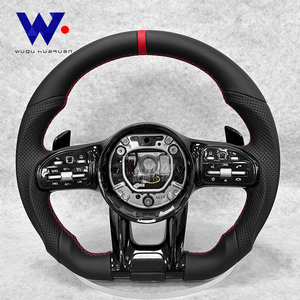 <span class=keywords><strong>Precio</strong></span> al por Mayor para Volante Deportivo Totalmente Negro para <span class=keywords><strong>Mercedes</strong></span> <span class=keywords><strong>Benz</strong></span> W204 W205 W206 W212 W213 W221 W222 V222 W223 X204 X253 - Product Image 1