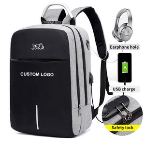 Sac à dos d'école imperméable personnalisé pour les affaires, sac à dos de voyage, sac à dos pour ordinateur portable, sac à dos antivol, sac à dos de voyage pour l'université - Product Image 1