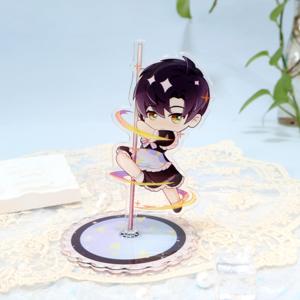 Figurine en plastique Love and Deepspace Série Rétro, support rotatif double face, vitrail, produit de jeu en plastique, fabriqué en Chine - Product Image 3