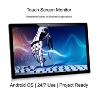Nuevo Monitor de Pantalla Táctil Capacitiva de 27 Pulgadas Full HD |   Sistema de Pantalla para Kiosco Comercial con Android/Linux de Cuatro/Ocho Núcleos