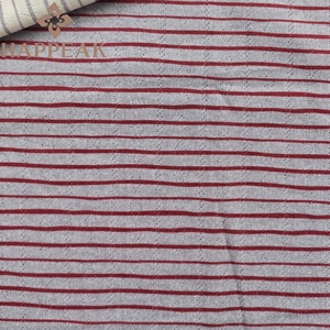 Tissu tricoté ajouré HAPPEAK <span class=keywords><strong>de</strong></span> haute qualité, 175 g/m², léger, imprimé rayé, pour vêtements <span class=keywords><strong>de</strong></span> détente <span class=keywords><strong>de</strong></span> boutique - Product Image 4