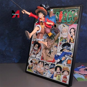 Novedades, Pinturas 3D Coloridas <span class=keywords><strong>de</strong></span> una Sola Pieza, <span class=keywords><strong>Figuras</strong></span> <span class=keywords><strong>de</strong></span> <span class=keywords><strong>Anime</strong></span> Japonés, Juguetes Modelo, Pósters Lenticulares 3D, Pintura Decorativa <span class=keywords><strong>de</strong></span> <span class=keywords><strong>Anime</strong></span> - Product Image 2