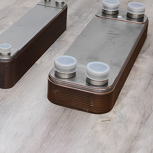 Échangeur de chaleur à plaques brasées de type nickel, prix compétitif, système de refroidissement pour moteur, eau de mer, batterie, nouvelle marque Raystone - Product Image 1