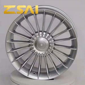 Rines de Aleación para Automóvil de Pasajeros, Multirradio, 17, 18, 19, 20 Pulgadas, 4x100, 5x112, 5x114.3, Plateado Cromado - Product Image 3