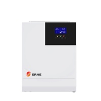 Convertisseur tout-en-un hors réseau SRNE 220v Convertisseur 5Kw 80A Contrôleur solaire MPPT Prix d'usine Entrée 500V Onde sinusoïdale pure
