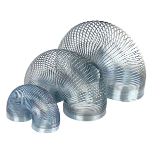 Offre Spéciale magique arc-en-ciel printemps jouets cadeaux <span class=keywords><strong>de</strong></span> fête soulagement du Stress drôle coloré métal printemps enfants main compétence ressort hélicoïdal jouet - Product Image 1