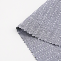 Tissu sergé pour costume, 80% polyester, 20% viscose, TR 340g/m, personnalisation, ourlet anglais