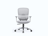 Chaise de bureau avec support lombaire, réglable en hauteur, pour une longue tenue de position assise, chaise ergonomique