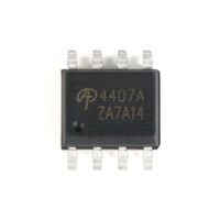 MOSFET canal P AO4407A 30V SMD SOIC-8 12A pour la protection de batterie et le commutateur de charge CC