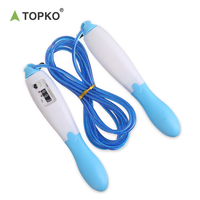 Corde à sauter professionnelle TOPKO pour l'exercice et le fitness, adaptée aux adultes, enfants et étudiants
