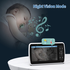 สมาร์ท<span class=keywords><strong>เด็ก</strong></span> Panoramic Digital Video Baby Monitor กล้องอุณหภูมิ - Product Image 3
