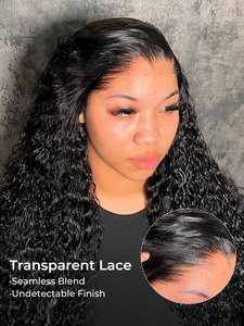 Alipearl Perruque Lagos <span class=keywords><strong>M</strong></span> Hairline Deep <span class=keywords><strong>Wave</strong></span> 6x8 Glueless Lace Front Wig Ready to Go Pre Cut & Plucked Bouncy Full Curls Look volumineux - Product Image 5