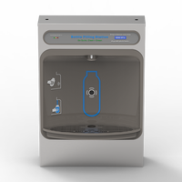 Refroidisseur d'eau mural encastré, distributeur d'eau encastré avec remplisseur de bouteille à capteur IR, sans contact, mains libres