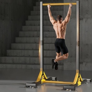 Torre de Ejercicios Portátil con Barra de Dominadas y Estación de Dips para Entrenamiento de Fuerza y Fitness - Product Image 1