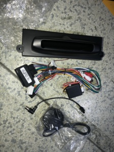 Marco de Radio para Coche Android Meihua, Marco de DVD para Coche, Panel de Salpicadero para BMW <span class=keywords><strong>Mini</strong></span> <span class=keywords><strong>Cooper</strong></span> 2011-2014, Fascia Elástica, Arnés de Cables - Product Image 4