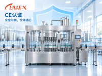 Machine de remplissage d'eau potable haute vitesse 3 en 1, ligne d'embouteillage monobloc en acier inoxydable 304, remplisseur et bouchonneur d'eau automatique