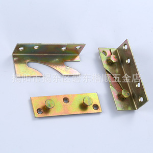 Connecteur de sommier Kai Shun en fer estampé, quincaillerie de meubles 004 - Product Image 3