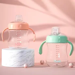 Produk laris botol susu bayi borosilikat leher lebar botol susu organik untuk bayi baru lahir