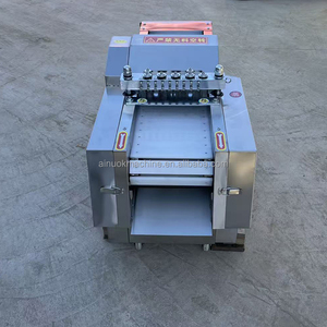 Nueva Máquina Industrial Automática Eléctrica para Cortar Carne en Cubos/<span class=keywords><strong>Dados</strong></span>, Grosor Ajustable, Acero Inoxidable 304, para Pescado - Product Image 6
