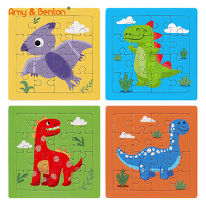 Puzzle <span class=keywords><strong>di</strong></span> Dinosauri in Carta, Regali <span class=keywords><strong>per</strong></span> Feste, Giocattoli Educativi <span class=keywords><strong>per</strong></span> <span class=keywords><strong>Bambini</strong></span> e Neonati, Personalizzabili - Product Image 2